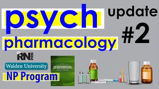 Walden University Psychopharmacologic Approaches to Treatment of Psychopathology NURS-6630 #2