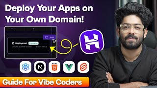 EASIEST Way To Deploy Your Vibe Coded App in 5 Minutes Using Hostinger