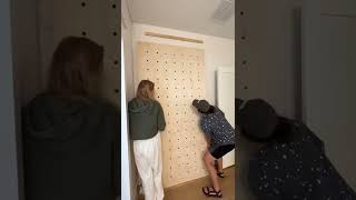 DIY Pegboard Wall for My Daughter’s Room