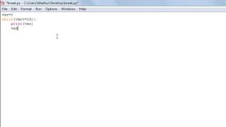 Python Programming Tutorial   19   The Break Statement DiLyUU735Es