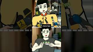 alert❗❗ panipuri delane valose....#funny #cartoon #anime