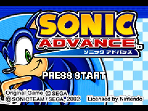 Sonic Advance Youtube - Sunset Design Collection - HD Quality