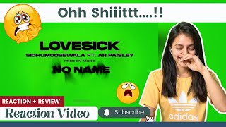 Reaction on Love Sick by Sidhu Moose Wala | Reaction Masala | Arpan Sharma