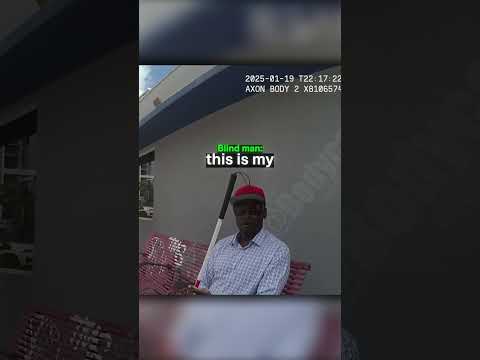 Officer Doesnt Know What A Blind Person Is