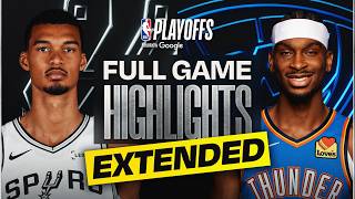 EXTENDED: 第2シード スパーズ vs 第1シード サンダー | カンファレンスファイナル第7戦 ハイライト | 2026年5月30日