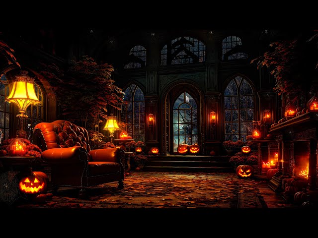 Haunted Mansion Fireplace