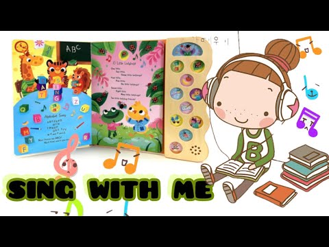 📚ABC & 123 Learning Songs 10 Button Song Book (Early Bird&nbsp;Song&nbsp;Books)