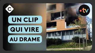 Rillieux-la-Pape : incendie en marge du tournage d&rsquo;un clip de rap