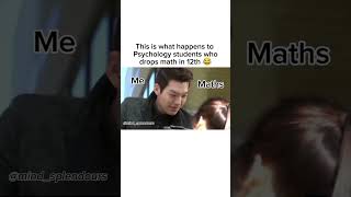 You can't escape it.😶‍🌫️ #psychologystudent #kdrama #psychology #statistics #psychologymajor #shorts