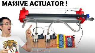 Experiments with Position Control of Pneumatic Actuators | James Bruton