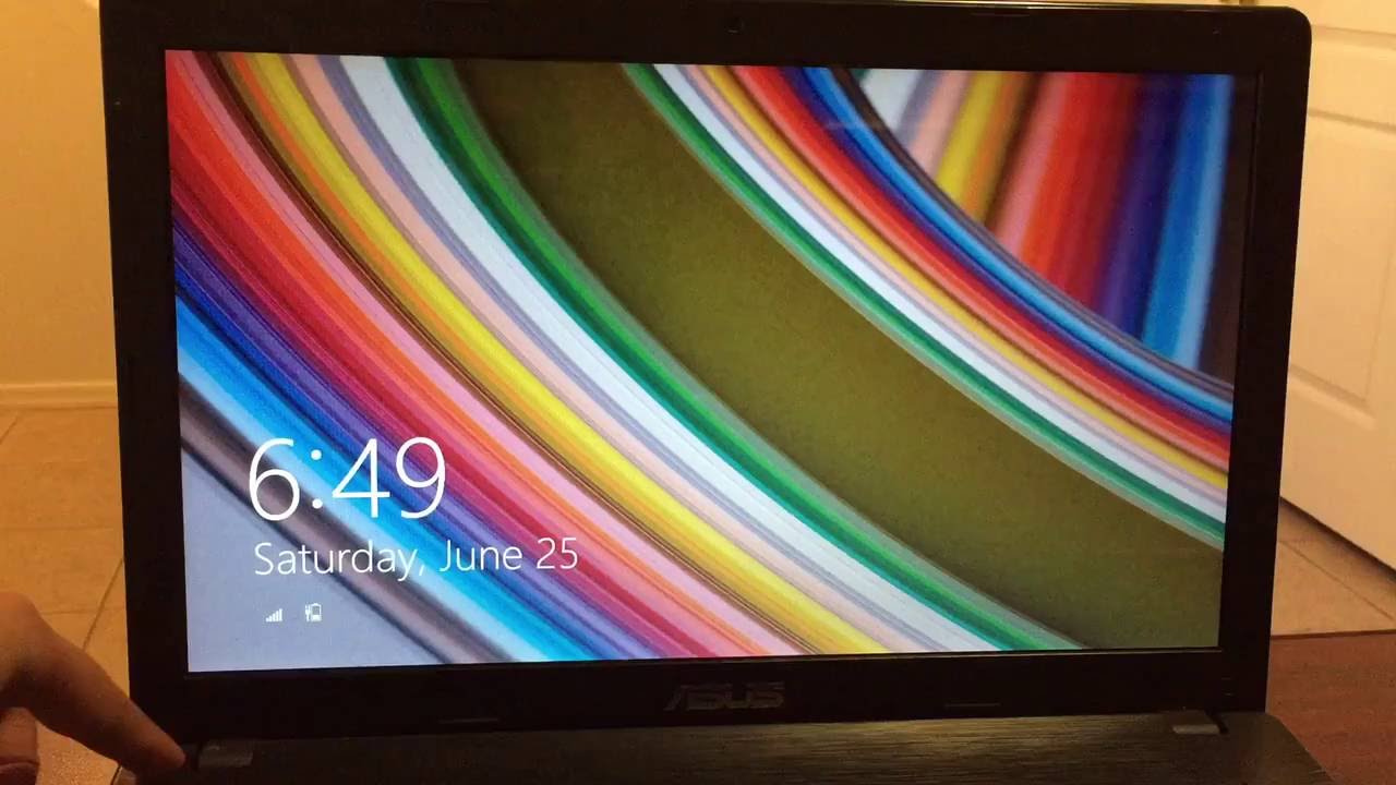 Resetting An Asus Laptop Back To 