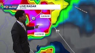 Severe Thunderstorms Surge In Central Florida - Wet Memorial Day Weekend Forecast  Saturday May 2...