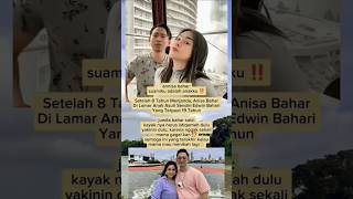 Annisa Bahar dilamar sama anak asuhnya sendiri Edwin Bahar yg jau umurnya 19 thn#artis
