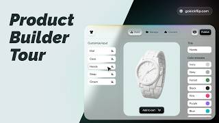 Quick tour of Kickflip&rsquo;s custom product builder