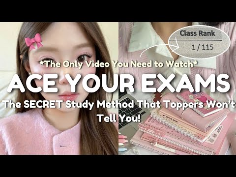 How To Ace Your Exams In 7 Days Study Hacks That Work