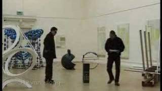 Cell Phone In Art Gallery