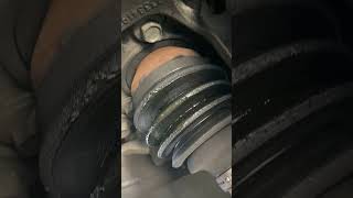 17 Chevy Malibu. Simple left outer CV axle boot leak