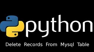 Stream Python with Mysql tutorial - Delete Record Online