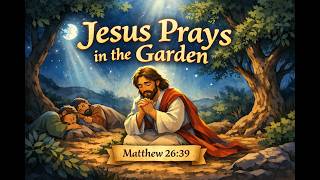 Jesus Prays in the Garden of Gethsemane | Not My Will But Yours | Matthew 26:39 | Kids Easter Song