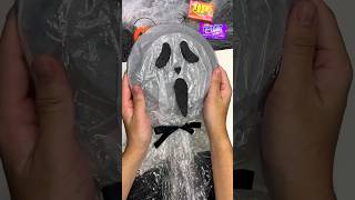 DIY Ghostface Lollipop 🍭🖤 #diy #creative #art #tutorial #crafts #craft #handmade #gift #halloween