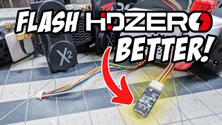 Stop flashing HDZero with an SD card!  Just use USB instead - The best way to flash your HDZero VTX