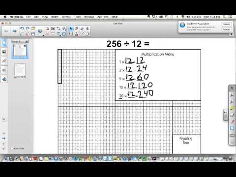 5 Nbt 6 Multiplication Menus To Divide