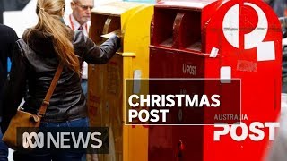 Jump in parcel post orders in the run up to Christmas | ABC News
