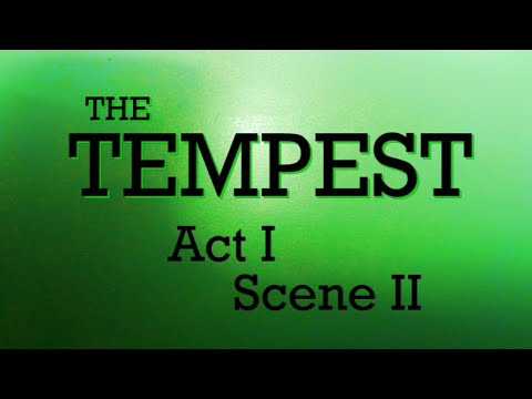 The Tempest Act 1 Scene 2 2014