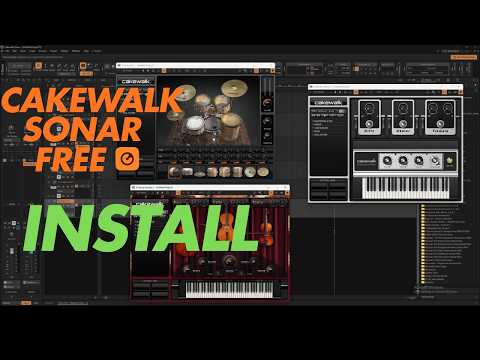 How to Download and Install Cakewalk Sonar Free #tutorial #cakewalksonar #daw