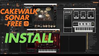 How to Download and Install Cakewalk Sonar Free #tutorial #cakewalksonar #daw