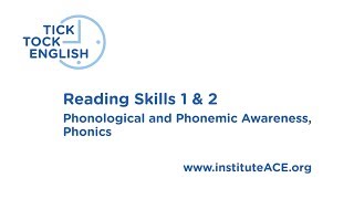Stream Reading Skills 1 & 2: Phonological and Phonemic Awareness, Phonics Online