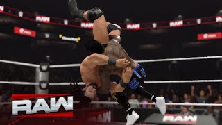 Drew McIntyre vs Jey Uso: World Heavy Weight Championship: Raw.  August 11, 2025