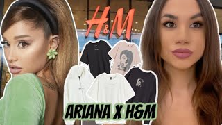 Ariana Grande x H&M 🎤🛍️ - New Ariana Positions collection (Shopping & try on haul)