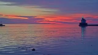 Sunrise on Wisconsin Point