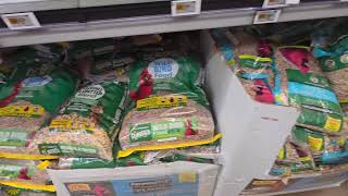 Bird seed/suet shopping at Walmart