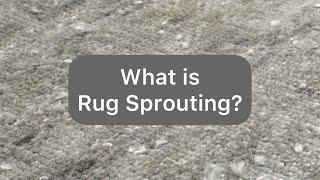 What is Rug Sprouting? #howto #diy #rugs