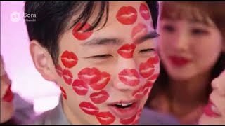 (ドッキリ)怪しいピンクの扉の先には(顔中キス)④