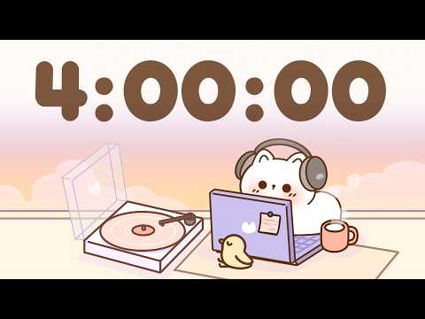 4 Hour Timer 4 Hr Study Timer For Classroom Focus