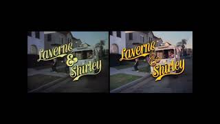 Laverne&Shirley Season 7 intro comparisons
