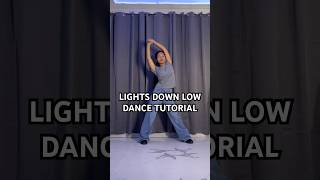 Lights Down Low Dance Tutorial Slow and Mirrored #dancetutorial #lightsdownlow
