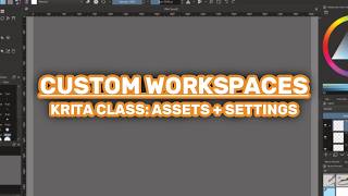 How to Create a Custom Workspace in Krita