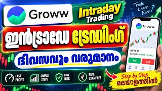 Groww App-ൽ Intraday Trading എങ്ങനെ ചെയ്യാം? | How to Trade Intraday on Groww App Malayalam