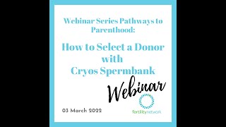 How to Select a Donor – Cryos Spermbank