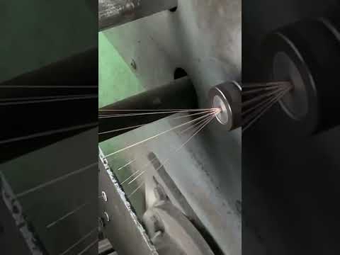 Stranding Copper Conductor Electric Wire Manufacturing Process