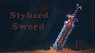 How to Draw a Stylized 2D Sword in Photoshop - 🎨Stylized Station Community Submission🎨