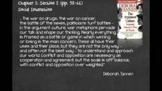 Video #10 - Chapter 3: Section 2 (Social Interaction)