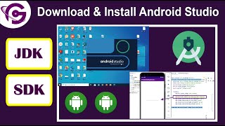 How to Install Android Studio on Windows 10 | Install Java JDK and SDK
