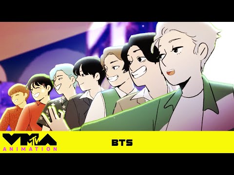 BTS Is &ldquo;Dynamite&rdquo; In Their Animated 2020 VMA Performance 🧨✨MTV