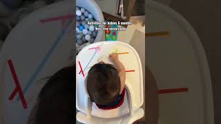 Mess-Free Sensory Play for Babies (6 Months+) #teacher #diy #toddleractivities #shorts
