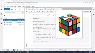 Stream Draw a Circle on Images with Mouse Click using OpenCV in Python Online